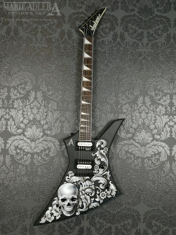 Jackson Skull , custom painted